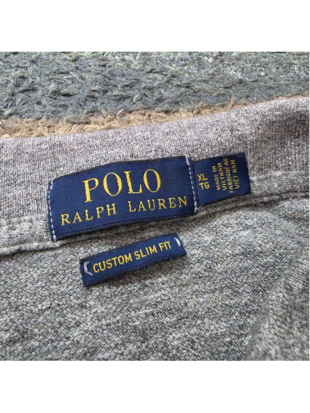 Polo Ralph Lauren Polo Shirts Mens XL Gray Lot 2 Classic Slim Fit Cotton - Picture 4 of 9